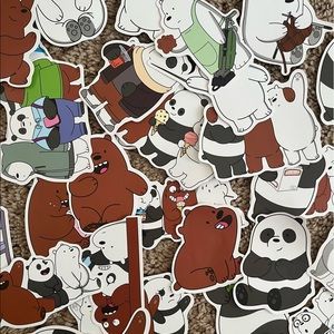 “We Bare Bears” Variety Sticker Pack